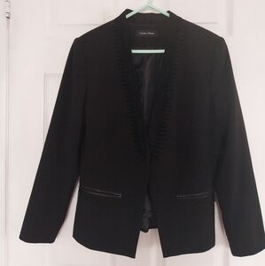 Elegant Black Fully Lined Blazer